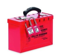 Portable group lock box