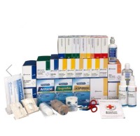 4 Shelf First Aid Refill With Medications, ANSI Compliant