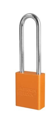 Keyed-different, 3" shackle