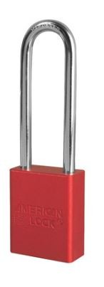 Keyed-different, 3" shackle