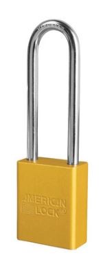 Keyed-different, 3" shackle