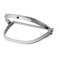 Deluxe aluminum cap style hard hat adapter