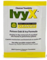 IvyX post-contact towelettes, wall-mount box, 50/Bx