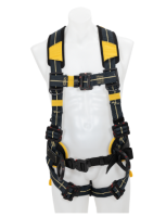 Arc Flash  Harness Construction (Back and Hip D-Rings), Dielectric Pass Thru Legs (M/L)