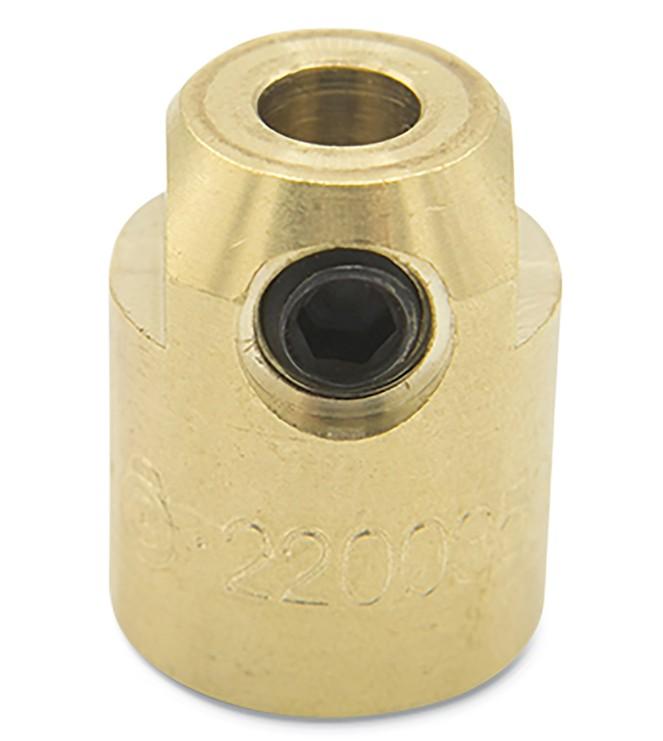 POWER PIN CAP, SETSCREW MILLER, WHITE, LAD3A-XX