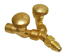 Y CONNECTOR W VALVE, INERT (WES 411)