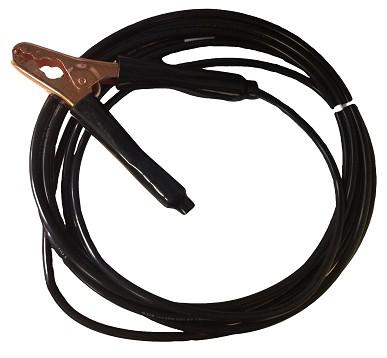 WORK LEAD - 85A 6AWG WITH HAND CLAMP 25'