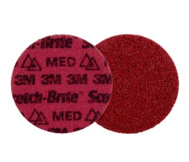 Scotch-Briteâ„¢ Precision Surface Conditioning Disc, PN-DH, Medium, 4-1/2 in x NH, 50 ea/Case