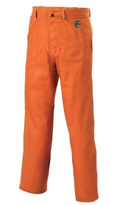 FLAME-RESISTANT COTTON WORK PANT ORANGE, 32" INSEAM, 48" WAIST