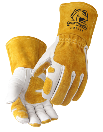 COWHIDE MIG GLOVE W/REINFORCED PALM & THUMB XXL