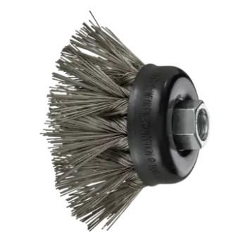 Diamond Coated Wire Cup Brush 2-3/4" Dia. 400 Grit 5/8-11" Thread