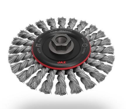 TWIST KNOT WHEEL 6" X 5/8-11 .020"
