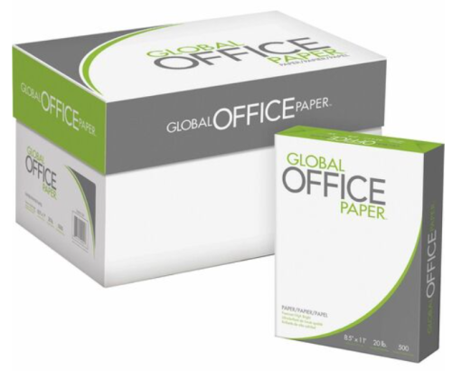 White Copy Paper 96 Bright 20lb 10rm