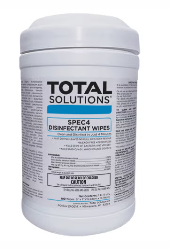SPEC4 DISINFECTANT WIPES 900/WIPE REFILLS