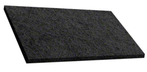 Scrubble® 20 " x 14" Black Rectangle Stripping Floor Pad