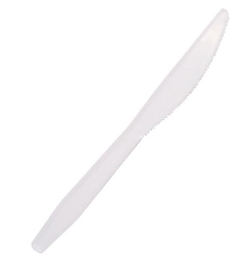 Prime Source® Polypropylene Knife, White, Medium Weight, 1/CS/1000