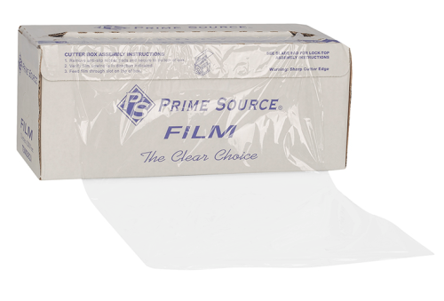 Prime Source® Polyethylene Cutter Box Film, Clear, 12" x 2000'