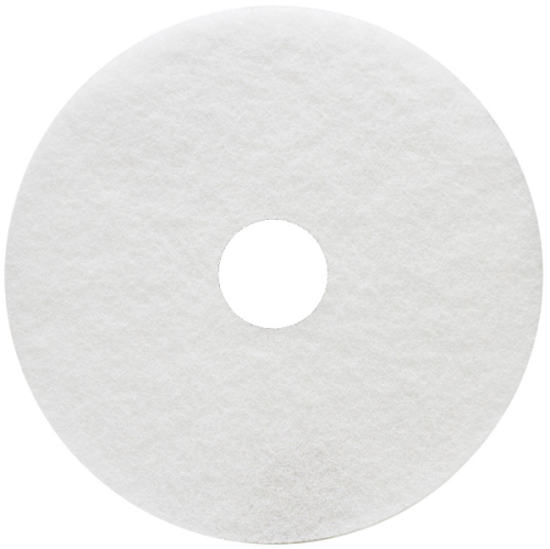 WHITE POLISHING FLOOR PAD 13"