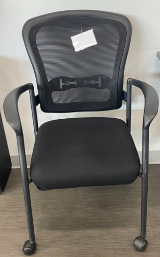 USED Rolling Chair Mesh Back Black $75.00