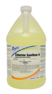Chlorine Sanitizer II Sodium Hypochlorite Solution