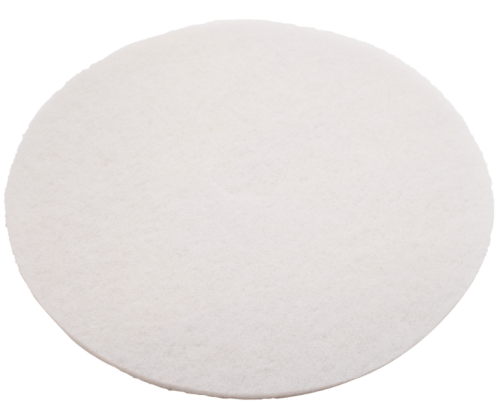 Performance Plus Round Polishing Pad White 14" 5 / cs