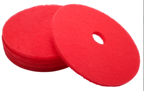 PAD BUFF RED 20" 5/CS