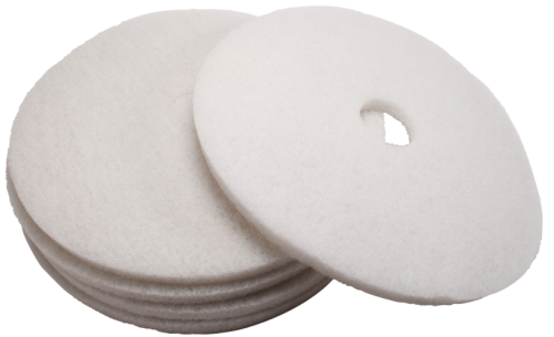 PAD POLISHING WHITE 20" 5/CS