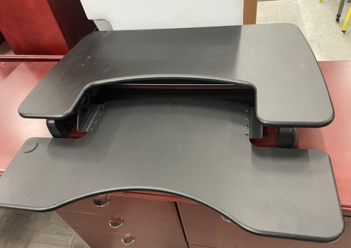 Sit-Stand Desktop Stand $100.00