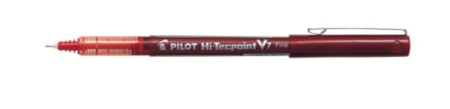 Pilot Hi-techpoint Rolling Ball Pen - Red Ink - 1 Each