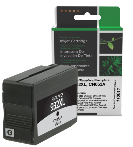 Clover Technologies Ink Cartridge - Alternative for HP CN053A - Black - Inkjet - High Yield - 1000 Pages - 1 Each