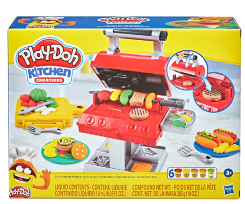 B-Playdoh Grill N Stamp Set