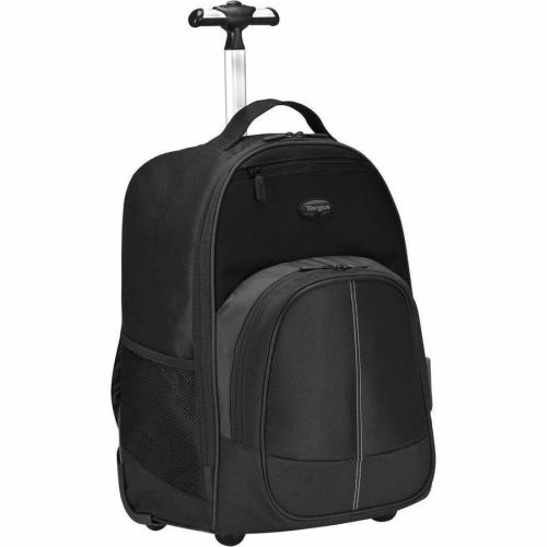 Targus Compact TSB750US Carrying Case (Backpack) for 16" to 17" Apple Notebook-Black. Bump, Scratch Resistant-Neoprene, Mesh, Elastic Body- Polyester Exterior- Handle, Shoulder Strap- 19" H. x 13.80" W. x 9" D. 29L Vol. Cap.