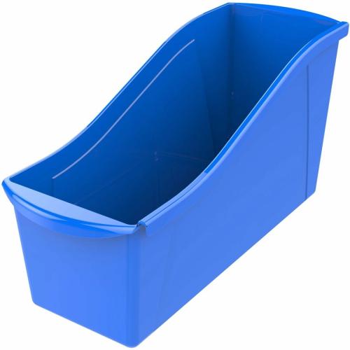 Storex Storex Multiuse Bins Blue - 7" (177.80 mm) Height x 5.3" (134.62 mm) Width x 14.3" (363.22 mm) Length - Blue - Plastic - 1 / Each