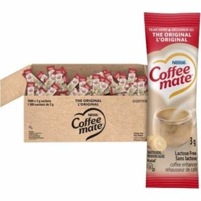 Coffee mate Original Coffee Enhancer Sachets, 3kg (1000 x 3g) - Original Flavor - 0.11 oz (3 g) - 1000 Pack