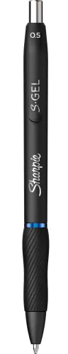 Sharpie S-Gel Pens - 0.5 mm (0.02") Pen Point - Retractable - Blue Ink - Gel-based - 1 Each