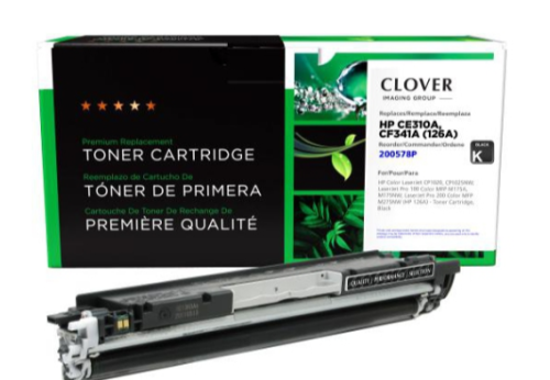 Clover Imaging Black Toner-HP (CE310A,HP 126A)