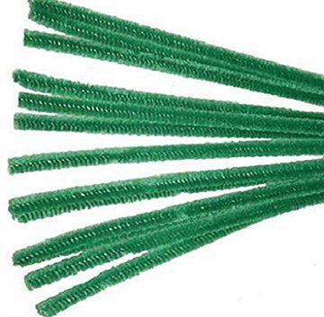 12" X 6Mm Dark Green Chenilles