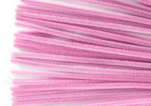 12" X 6Mm Pink Chenilles