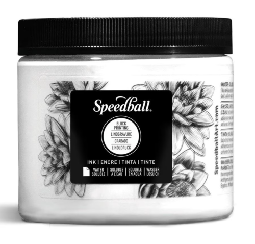 Ink Block Printing 16oz White