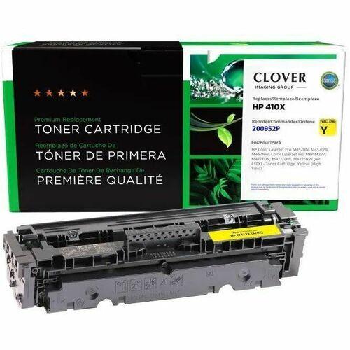 CLOVER IMAGING REMANUFACTURED HIGH YIELD YELLOW TONER CARTRIDGE ALTERNATIVE FOR HP CF412X (HP 410X)