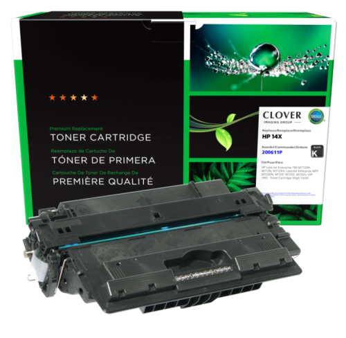CLOVER IMAGING REMANUFACTURED HIGH YIELD TONER CARTRIDGE ALTERNATIVE FOR HP CF214X (HP 14X)