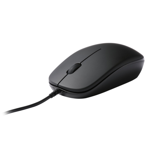 Basic Tech Wired Mouse - Black