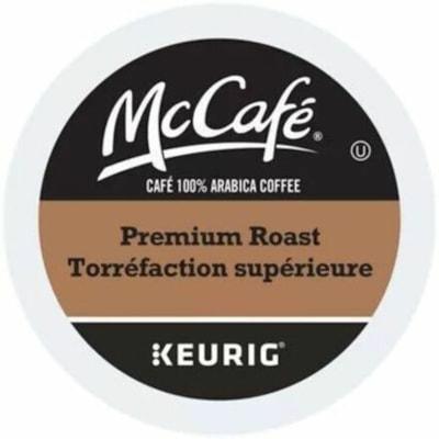 McCafé® K-Cup Premium Medium Dark Roast Coffee - Compatible with Keurig K-Cup Brewer - American - Medium/Dark - K-Cup - Premium Roast - 24 / Box