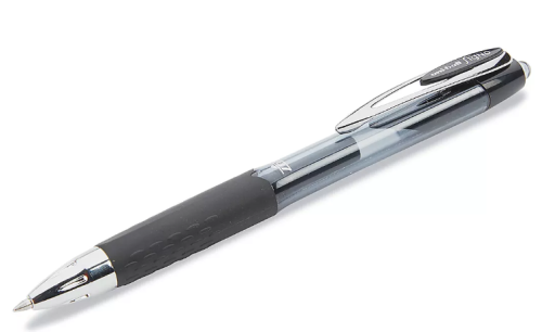 uniball™ Gel Grip Pens - 0.7 mm (0.03") Medium Pen Point - Black Ink - Gel-based - 1 EACH
