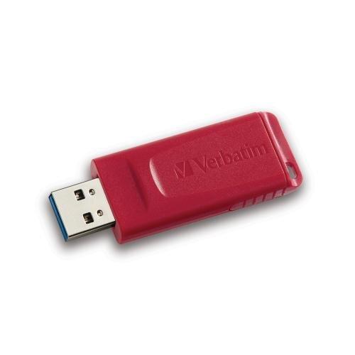 Verbatim 16GB Store 'n' Go USB Flash Drive - Red - 16 GB - USB 2.0 - Red - Lifetime Warranty - 1 Each