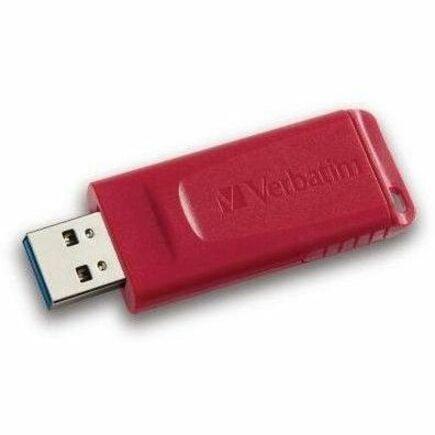 Verbatim 32GB Store 'n' Go USB Flash Drive - Red - 32 GB - USB 2.0 Type A - Red - Lifetime Warranty - 1 Each