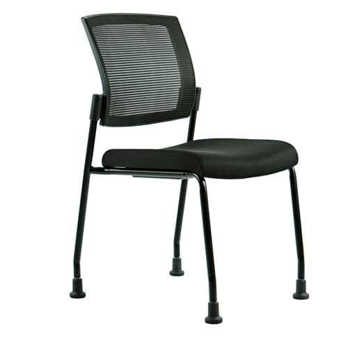 Chair Stacking Armlss N-Mrk Ft Bk 2Ct