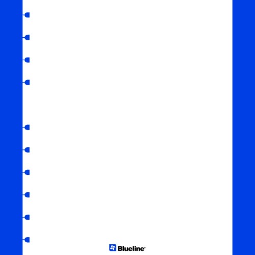 Blueline® MiracleBind™ Accessories Whiteboard 11" x 9-1/16"