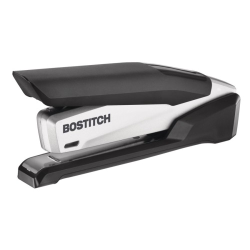 Bostitch® InPower™ Spring-Powered Premium Desktop Stapler Full Strip 28 Sheet Black and Silver