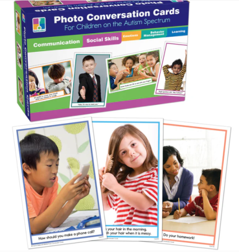 Photo Conv.Cards Child.Autism